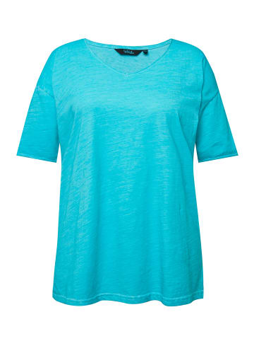 Ulla Popken Shirt in tiefes aqua