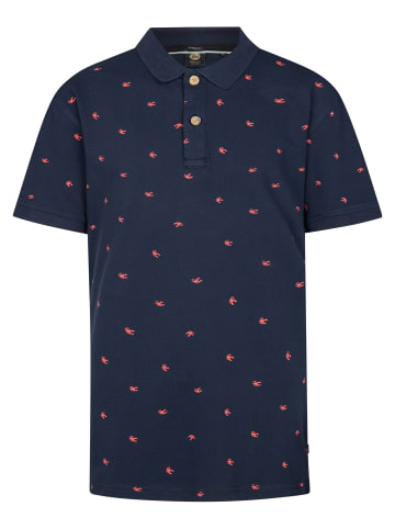 Petrol Industries Piqué-Poloshirt Sierra in Blau