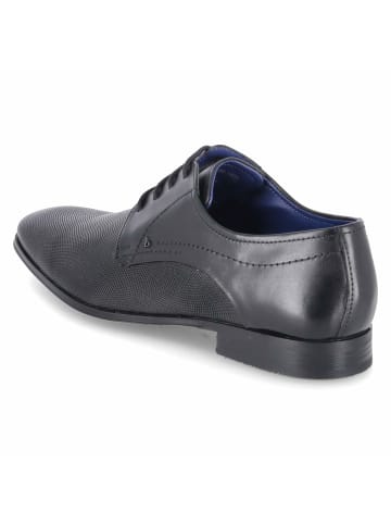 Bugatti Schnürhalbschuh in schwarz