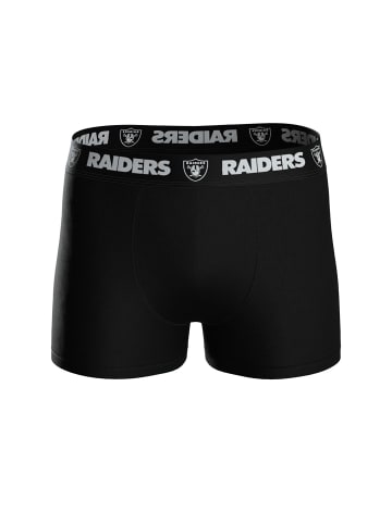 NFL Boxer Las Vegas Raiders in BLK/WHT/MGR