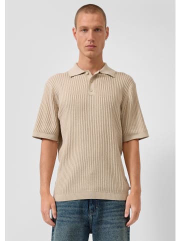 QS Polo-Shirt in 9306_beige