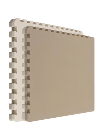 eyepower 2er Set Kampfsportmatte 90x90cm - 4cm EVA Puzzlematte für Judo Karate MMA Sport