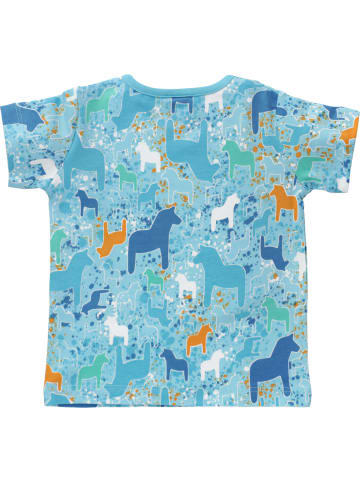 Villervalla T-shirts Dala in blau