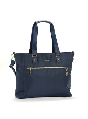 Hedgren Charm Business Zirconia Schultertasche 44 cm Laptopfach in mood indigo