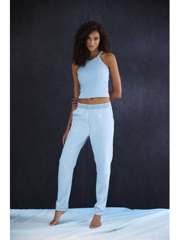 H.I.S Jogger Pants in hellblau