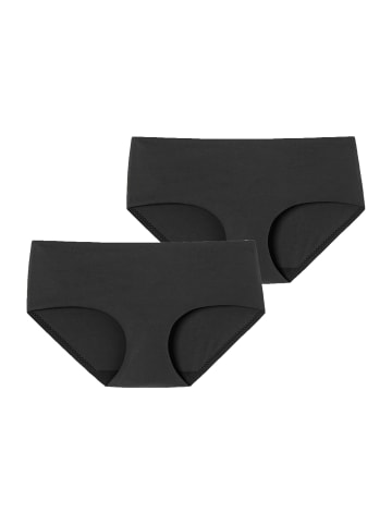 Schiesser Panty Invisible Soft in Schwarz