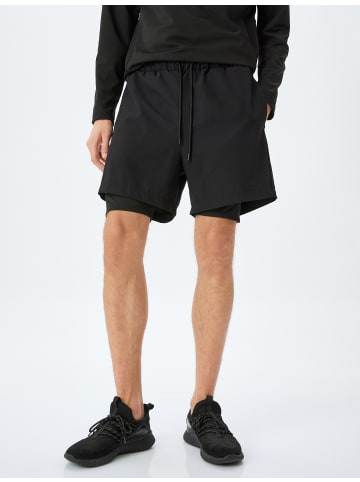 KOTON KURZHOSEN in Schwarz