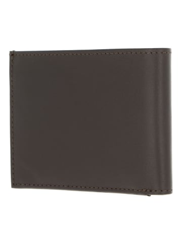 oxmox Leather Geldbörse RFID Schutz Leder 11 cm braun-freedom pigeon