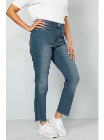 MIAMODA Jeans in bleached denim