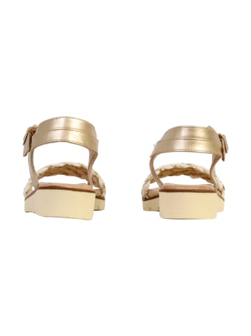 Divine Factory Sandalen mit Riemen Beige