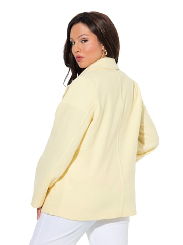 Ulla Popken Jacke in blassgelb