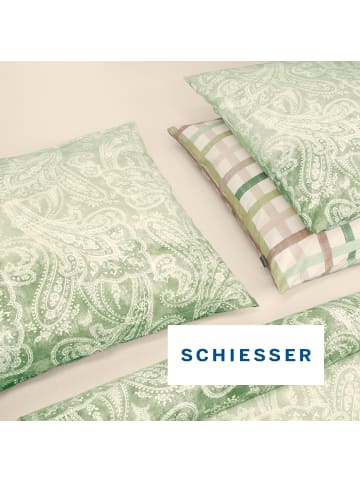 Schiesser Renforcé-Bettwäsche-Set Luiza in Grün