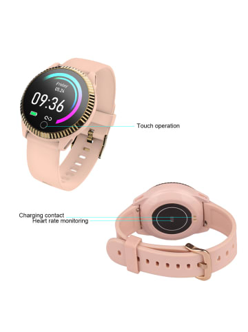 Platyne Multifunktionale GPS-Uhr in Roségold