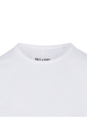 Only&Sons T-Shirt ONSBenne Longy in weiß