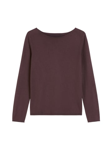 Marc O'Polo Feinstrick-Pullover regular in black cherry