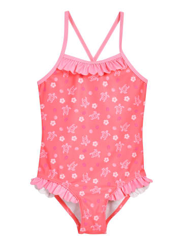 Playshoes UV-Schutz Badeanzug Hawaii in koralle