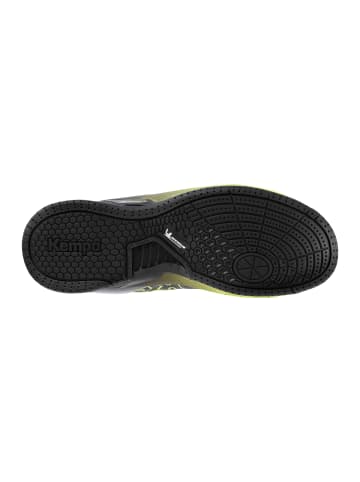 Kempa Hallen-Sport-Schuhe ATTACK MID in schwarz/fluo gelb