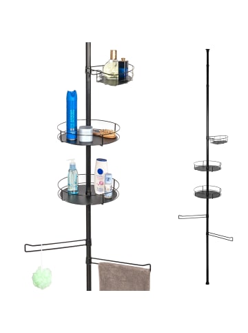bremermann Teleskop-Badregal max. 290 cm schwarz