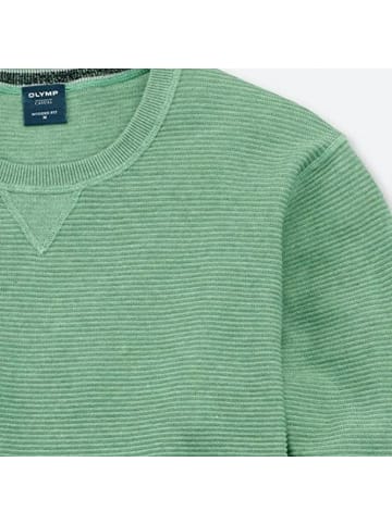 OLYMP  Rundhalspullover für Herren in mint