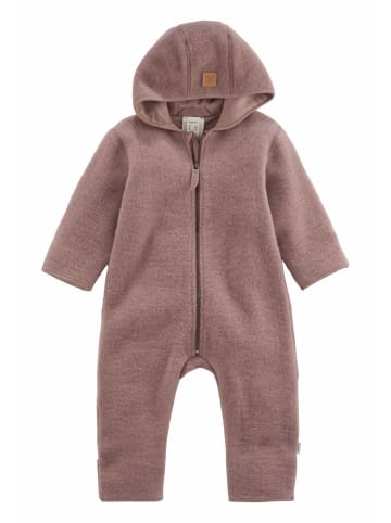 Hessnatur Wollfleece Overall in mauve