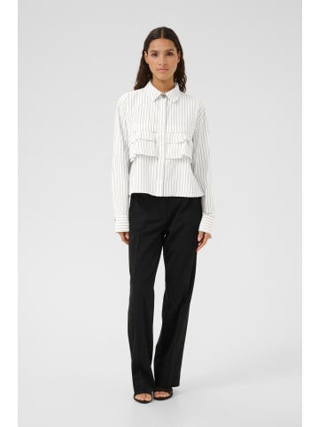 Karen By Simonsen Langarm - Hemd KBUda in Bright White