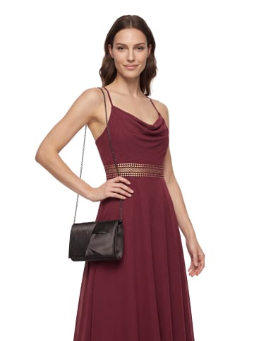 Vera Mont Clutch-Tasche unifarben in Schwarz