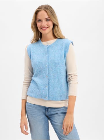 Marie Lund Weste in hellblau flieder - 0002