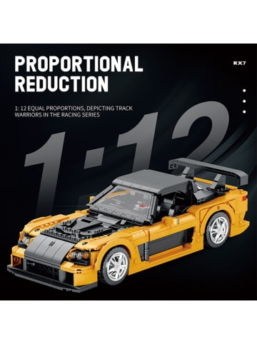 Reobrix 11029 Sportwagen 1:12 Klemmbaustein Auto 1482 Teile