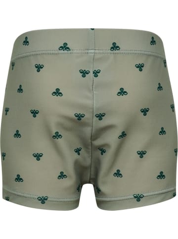 Hummel Sportshorts "Mini Bee Aop Swim Shorts" in Schwarz