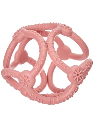 Nattou Silikonbälle 2er Set Greifen Beißen Silikon alt-/hellrosa