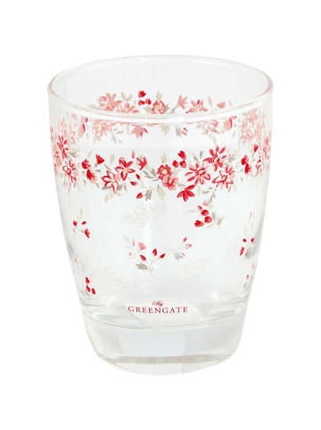 Greengate Glas EMBERLY mit Blumen