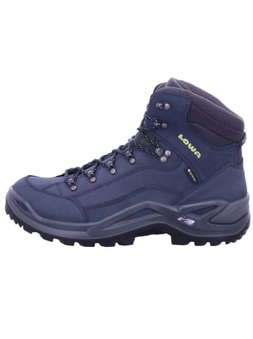 LOWA Outdoorschuh RENEGADE GTX MID in dunkelblau/limone