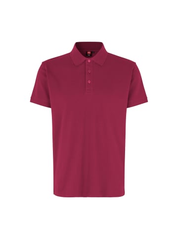 IDENTITY Polo Shirt stretch in Cerise