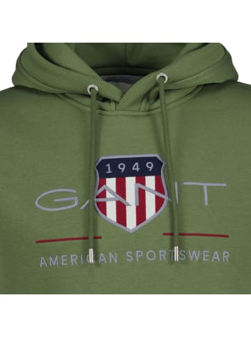 Gant Sweatshirt in Grün (Dry Herb)