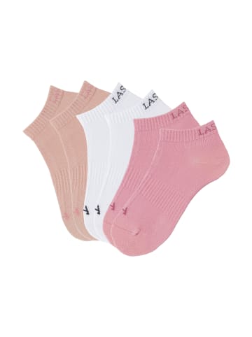 LASCANA ACTIVE Sneakersocken in 2x lachs, 2x rosa, 2x weiß