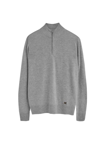 Polo Club Pullover in Grau Meliert