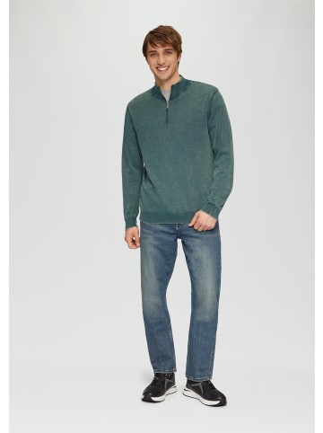 QS Strickpullover langarm in Petrol