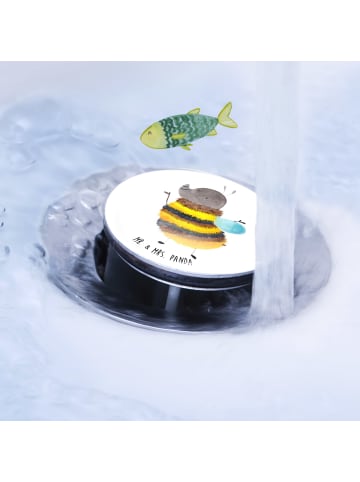 Mr. & Mrs. Panda waschbeckenstöpsel Hummel flauschig ohne Spruch in Weiß