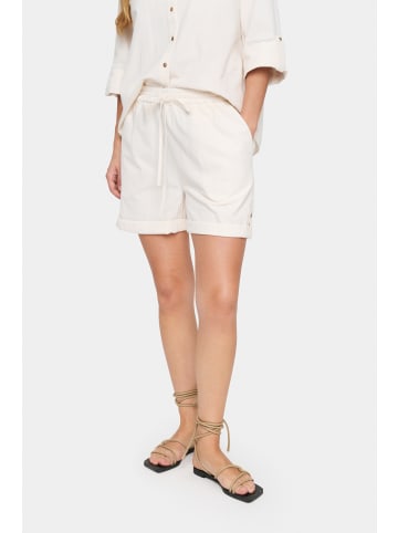 SAINT TROPEZ Shorts ZalindaSZ Gerade Passform in Ice