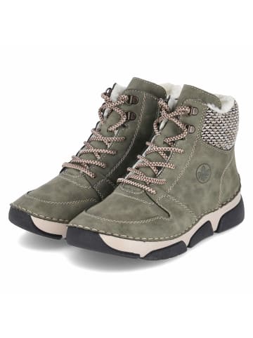 rieker Schnürstiefel in grün
