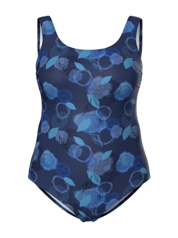 Ulla Popken Badeanzug in marine
