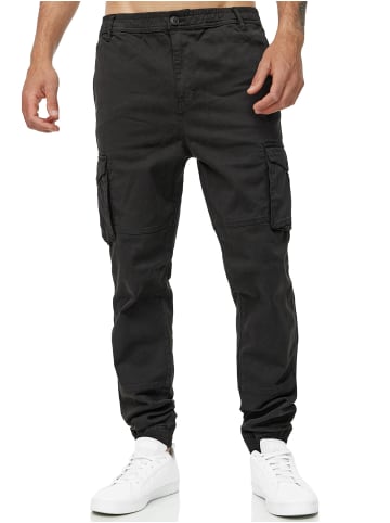 Tazzio Cargohose "A300" - Regular Fit - in Schwarz