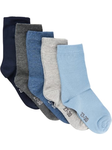 Minymo Kinder Socken in Blau