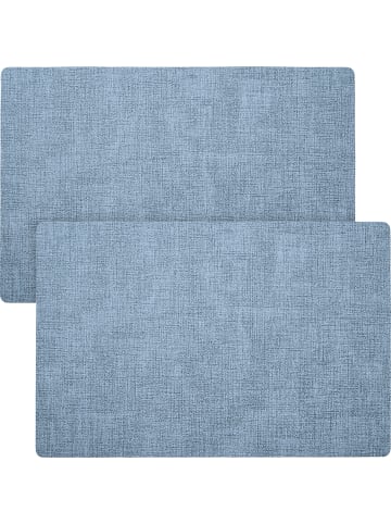 Erwin Müller Tischset 2er-Pack Elvas in blau