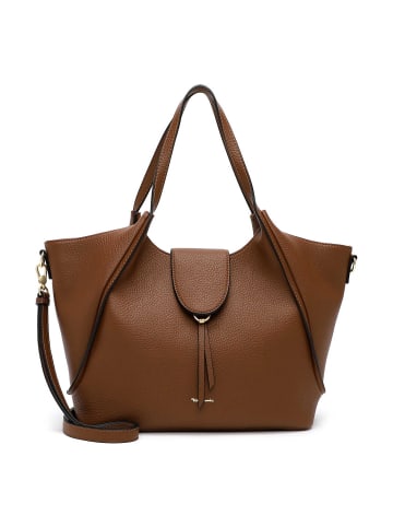 Tamaris TAS Manuela Schultertasche Leder 47 cm cognac