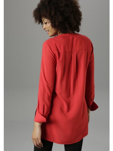 Aniston SELECTED Longbluse in rot