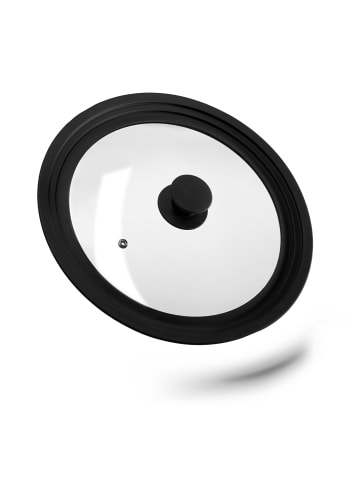 Univeral-Topfdeckel in Schwarz - Ø 31,5 cm