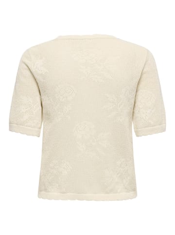 ONLY Strickjacke in Egret