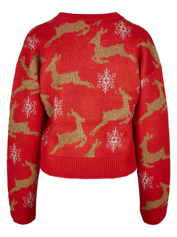 Urban Classics Cardigans in red/gold