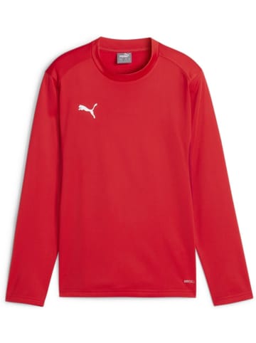 Puma Pullover "TeamGoal Training Sweat Jr" in Rot